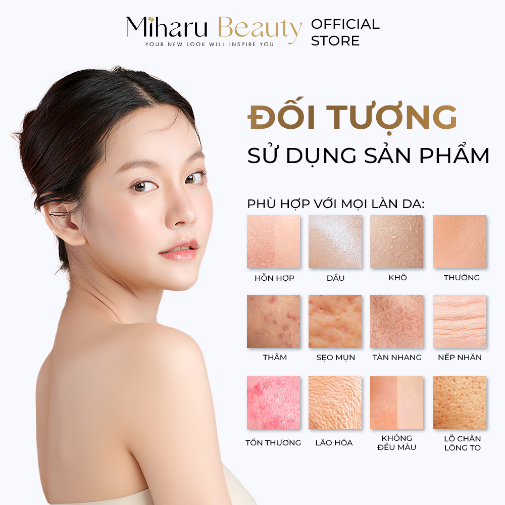 Đối tượng sử dụng mặt nạ bùn non 7gf