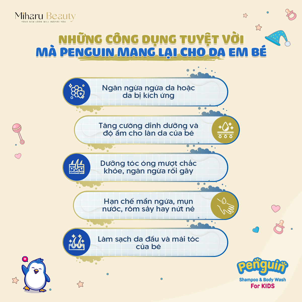 Sữa tắm hữu cơ cho bé 3
