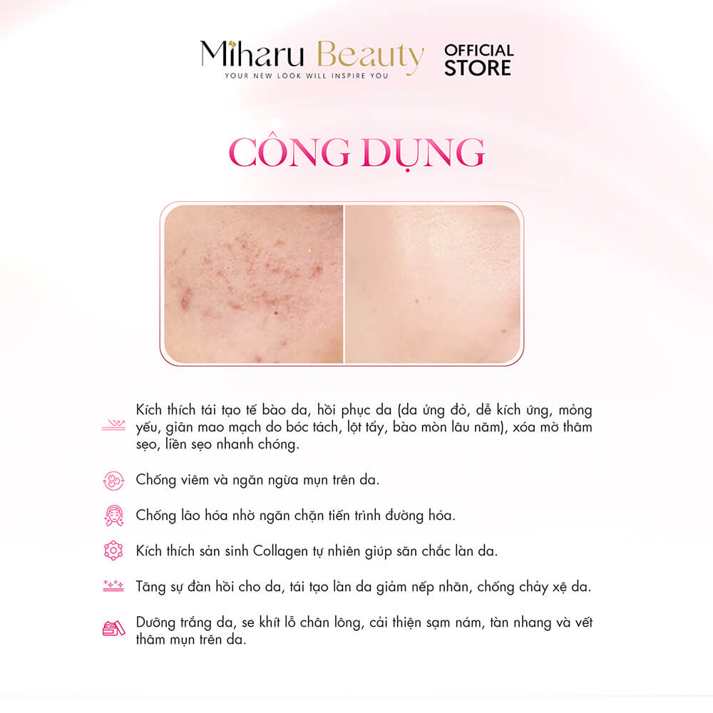 Combo phục hồi tổn thương và tăng cường tế bào mầm -  Lilica Face Lotion, Face Essence, Face Cream